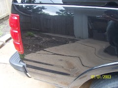  This 5+ year old Expedition's paint has been polished to mirror-like reflectivity ! grab your shades...