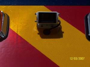 Exterior rear-view camera